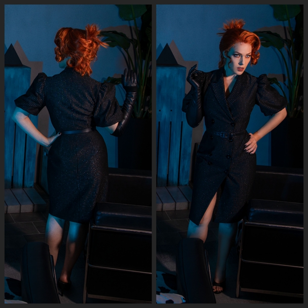 La Femme en Noir BEETLEJUICE™ Delia Dress 3X EUC OBO